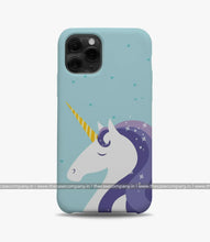 Load image into Gallery viewer, Purple Pastel Unicorn Phone Case
