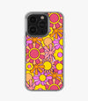 Retro Flower Power Floral Silicone Case