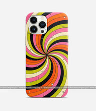 Load image into Gallery viewer, Retro Star Swirl Phone Case
