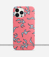 Sea Pink Flame Y2K Phone Case