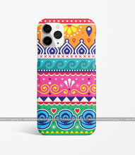 Load image into Gallery viewer, Seemless Folk Indian Truck Art Phone Case
