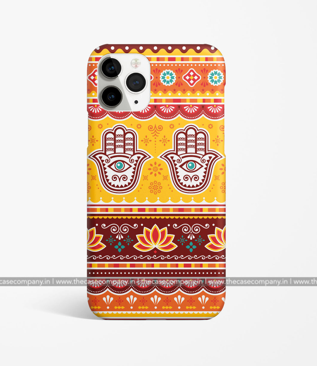 Seemless Palm Indian Truck Art Phone Case