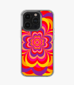 Trippy Flower Swirl Silicone Case
