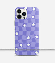 Load image into Gallery viewer, Trippy Violet Grid Case
