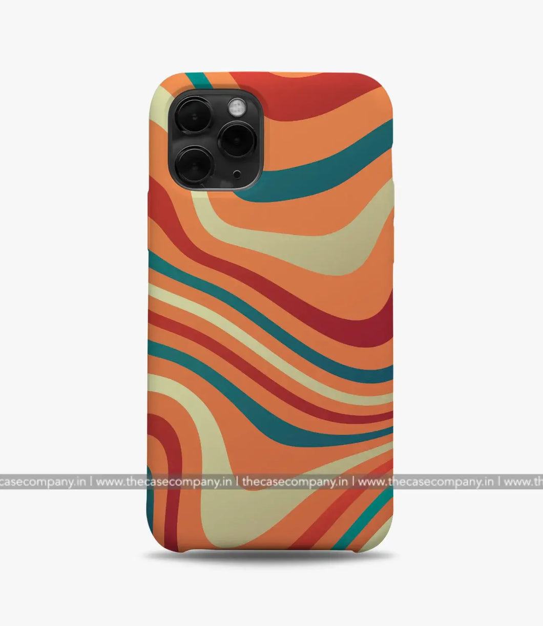 Wavy Colored Phone Case