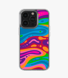 Wavy Multicolored Groovy Silicone Case