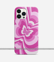 Load image into Gallery viewer, Y2K Pink Butterfly Phone Case
