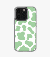 Load image into Gallery viewer, Y2k Cow Print Black Silicone Case
