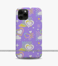 Load image into Gallery viewer, Y2K Print Purple Phone Case

