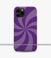 Y2K Purple Swirl Phone Case