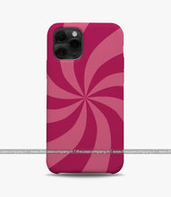 Load image into Gallery viewer, Y2K Red Swirl Phone Case
