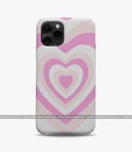Load image into Gallery viewer, Y2K White Pink Hearts Case
