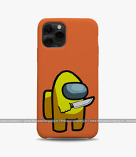Load image into Gallery viewer, Yellow Imposter With Knife Phone Case
