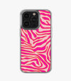 Zebra Multicolor Silicone Case