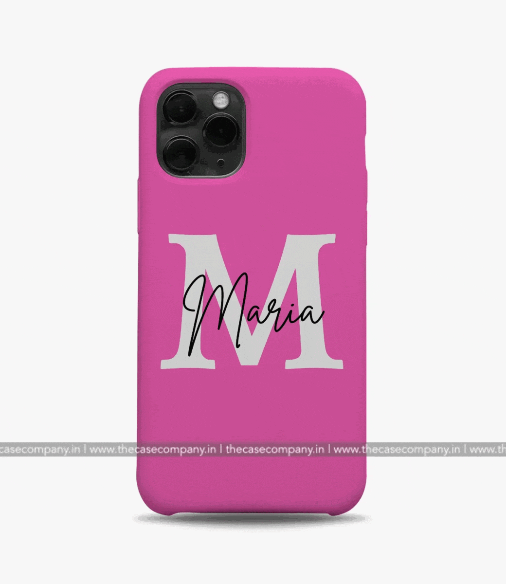 Personalized Monogram Letter Phone Case by The Case Company