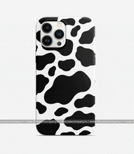 Load image into Gallery viewer, Y2k Cow Print Matte Case
