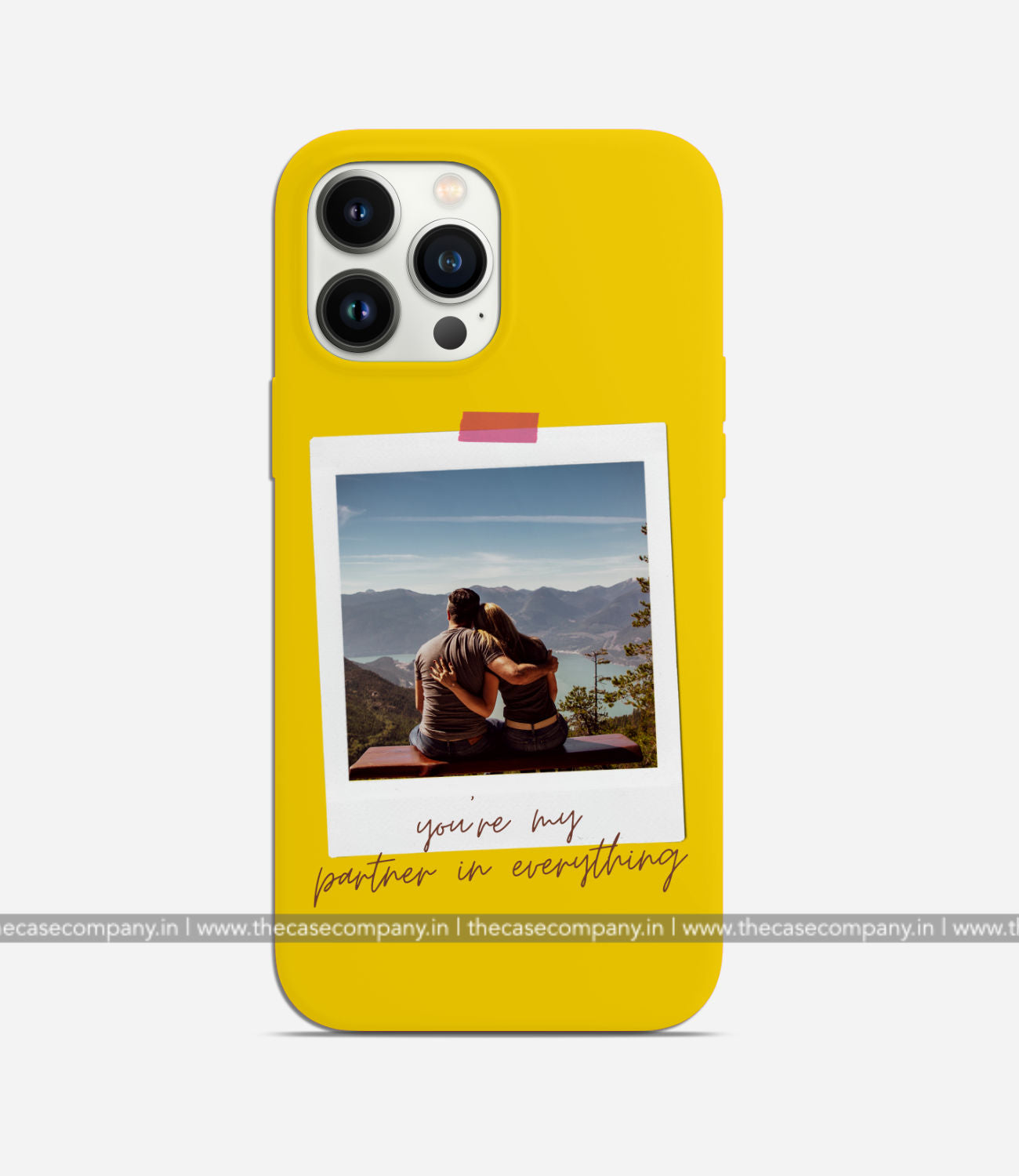 Customizable Polaroid Photo Matte Case - Sunglow